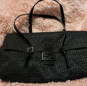 Authentic Fendy Black shoulder bag